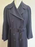 WAVES Overcoat with Liner Named <br> (43" Bust & Waist)