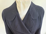 WAVES Overcoat with Liner Named <br> (43" Bust & Waist)