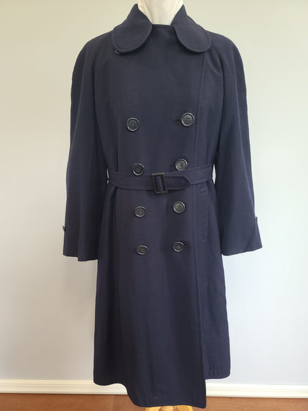 WAVES Overcoat with Liner Named <br> (43" Bust & Waist)