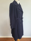 WAVES Overcoat with Liner Named <br> (43" Bust & Waist)
