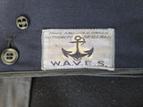 WAVES Overcoat with Liner Named <br> (43" Bust & Waist)