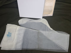 White Seamed Stockings in Box