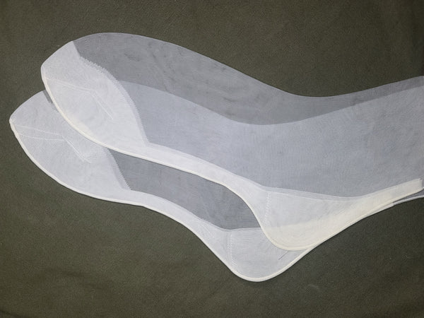 White Seamed Stockings in Box