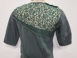 German Green Dress "Make do and Mend" <br> (B-33" W-29" H-35")