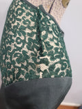 German Green Dress "Make do and Mend" <br> (B-33" W-29" H-35")