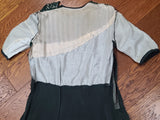 German Green Dress "Make do and Mend" <br> (B-33" W-29" H-35")
