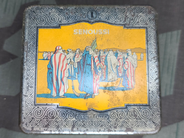 50 Cigarettes Tin Reemtsma Senoussi