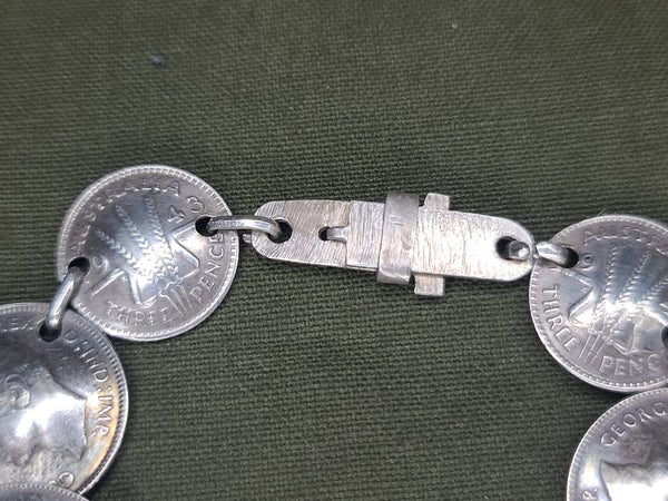Australian Coin Bracelet 1943