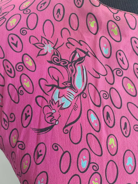 Genie Novelty Print Dress <br> (B-36" W-27" H-37")