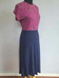 Genie Novelty Print Dress <br> (B-36" W-27" H-37")