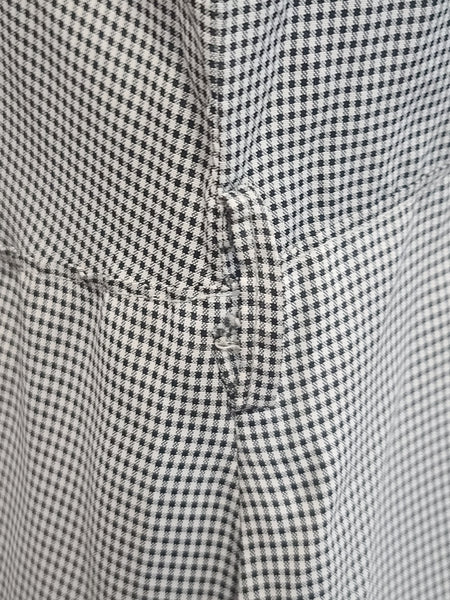 Gray Dress with Red Trim <br> (B-46" W-41" H-50")