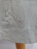 Gray Dress with Red Trim <br> (B-46" W-41" H-50")