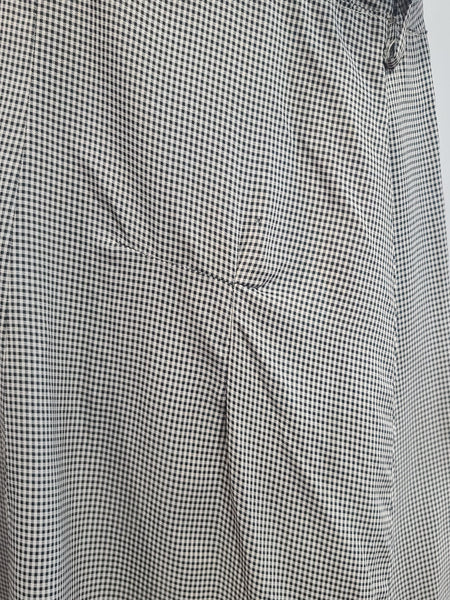 Gray Dress with Red Trim <br> (B-46" W-41" H-50")