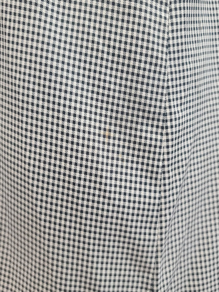 Gray Dress with Red Trim <br> (B-46" W-41" H-50")
