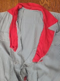 Gray Dress with Red Trim <br> (B-46" W-41" H-50")