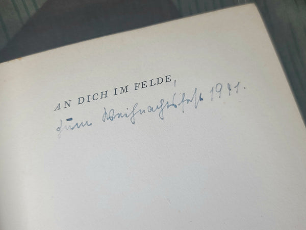 1941 "An Dich im Felde" Book
