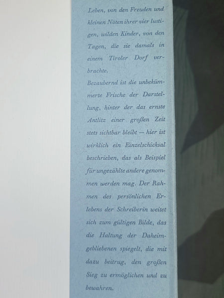 1941 "An Dich im Felde" Book