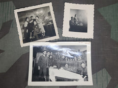 Lot of 3 German Christmas Photos