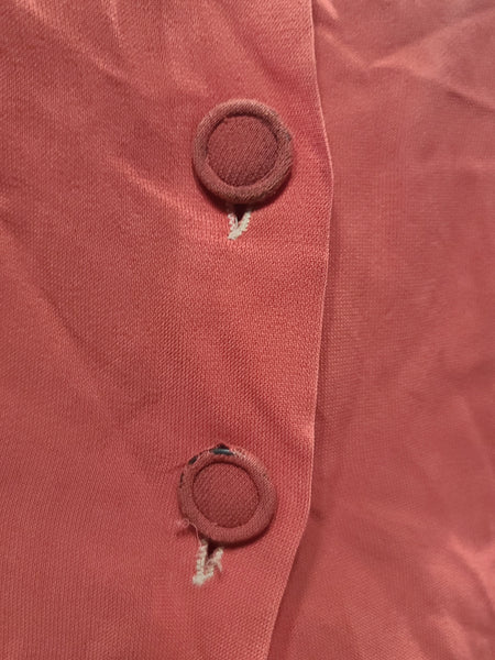 Pink Blouse with Balloon Sleeves <br> (B-37" W-31")