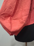 Pink Blouse with Balloon Sleeves <br> (B-37" W-31")