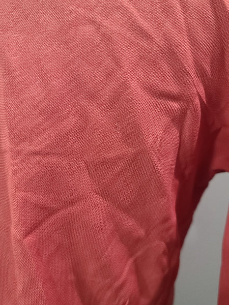 Pink Blouse with Balloon Sleeves <br> (B-37" W-31")
