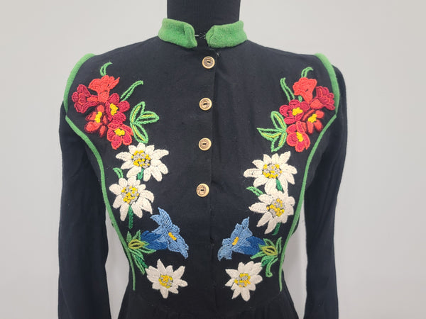Amazing German Edelweiss Dress <br>(B-38" W-28" H-42")