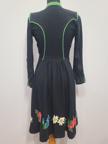Amazing German Edelweiss Dress <br>(B-38" W-28" H-42")
