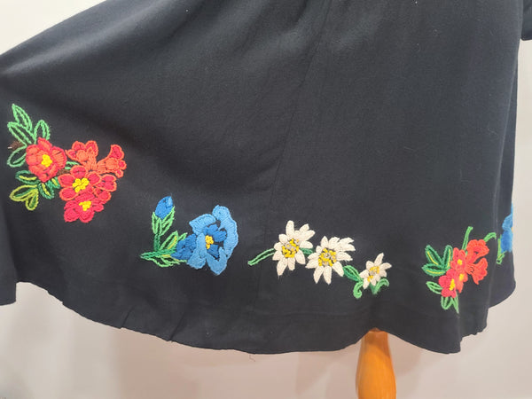 Amazing German Edelweiss Dress <br>(B-38" W-28" H-42")