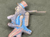 Uncle Sam Goes to War Pin