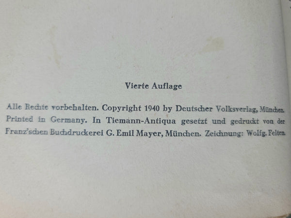 Deutschland Lacht Humor Book 1940