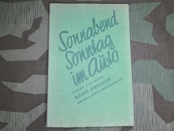 Sonnabend Sonntag in Auto Dresden Touring Book 1935