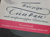 Herbal Tea Recipe Book Deutsches Frauenwerk