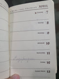 1940 Pocket Calendar Book from a Thief (Interesting Story)