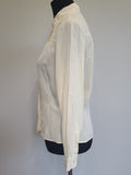 Navy WAVES Uniform: Jacket, Skirt & Blouse <br> (B-34" W-28" H-38")
