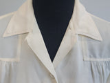 Navy WAVES Uniform: Jacket, Skirt & Blouse <br> (B-34" W-28" H-38")