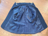 Navy WAVES Uniform: Jacket, Skirt & Blouse <br> (B-34" W-28" H-38")