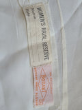 Navy WAVES Uniform: Jacket, Skirt & Blouse <br> (B-34" W-28" H-38")
