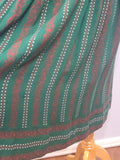 German Green Long Sleeve Dirndl Dress <br> (B-38" W-30")