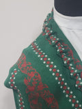 German Green Long Sleeve Dirndl Dress <br> (B-38" W-30")