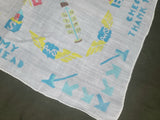 Aircraft Warning Service Army Signals Sweetheart Hankie Portland