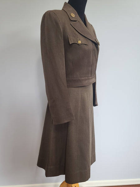 WAC Ike Jacket and Skirt <br> (B-38" W-28" H-39")