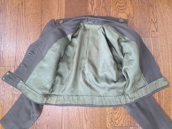 WAC Ike Jacket and Skirt <br> (B-38" W-28" H-39")