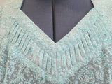 Lightweight Teal Dress <br> (B-44" W-36" H-48")