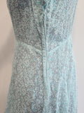 Lightweight Teal Dress <br> (B-44" W-36" H-48")
