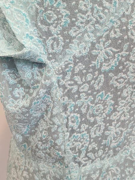 Lightweight Teal Dress <br> (B-44" W-36" H-48")