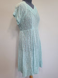 Lightweight Teal Dress <br> (B-44" W-36" H-48")