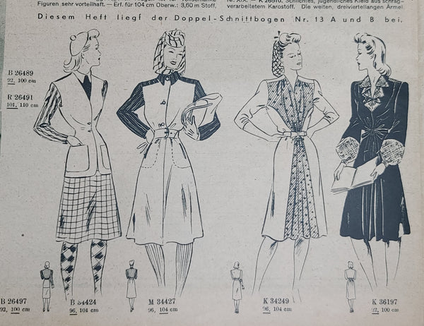 Deutsche Frauen Zeitung Heft 14 1942/1943 August