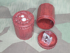 Reproduction Red Bakelite Double Pencil Sharpener