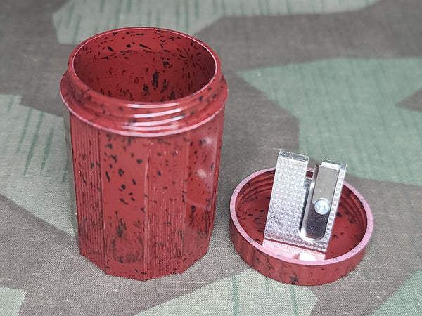 Reproduction Red Bakelite Pencil Sharpener