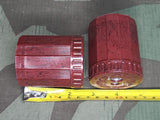 Reproduction Red Bakelite Double Pencil Sharpener